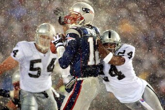 The Tuck Rule Game of 2002 lives in infamy.