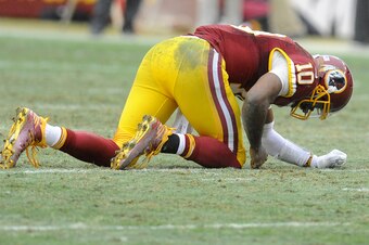 An injury-prone RG3 is bad news for fantasy owners.