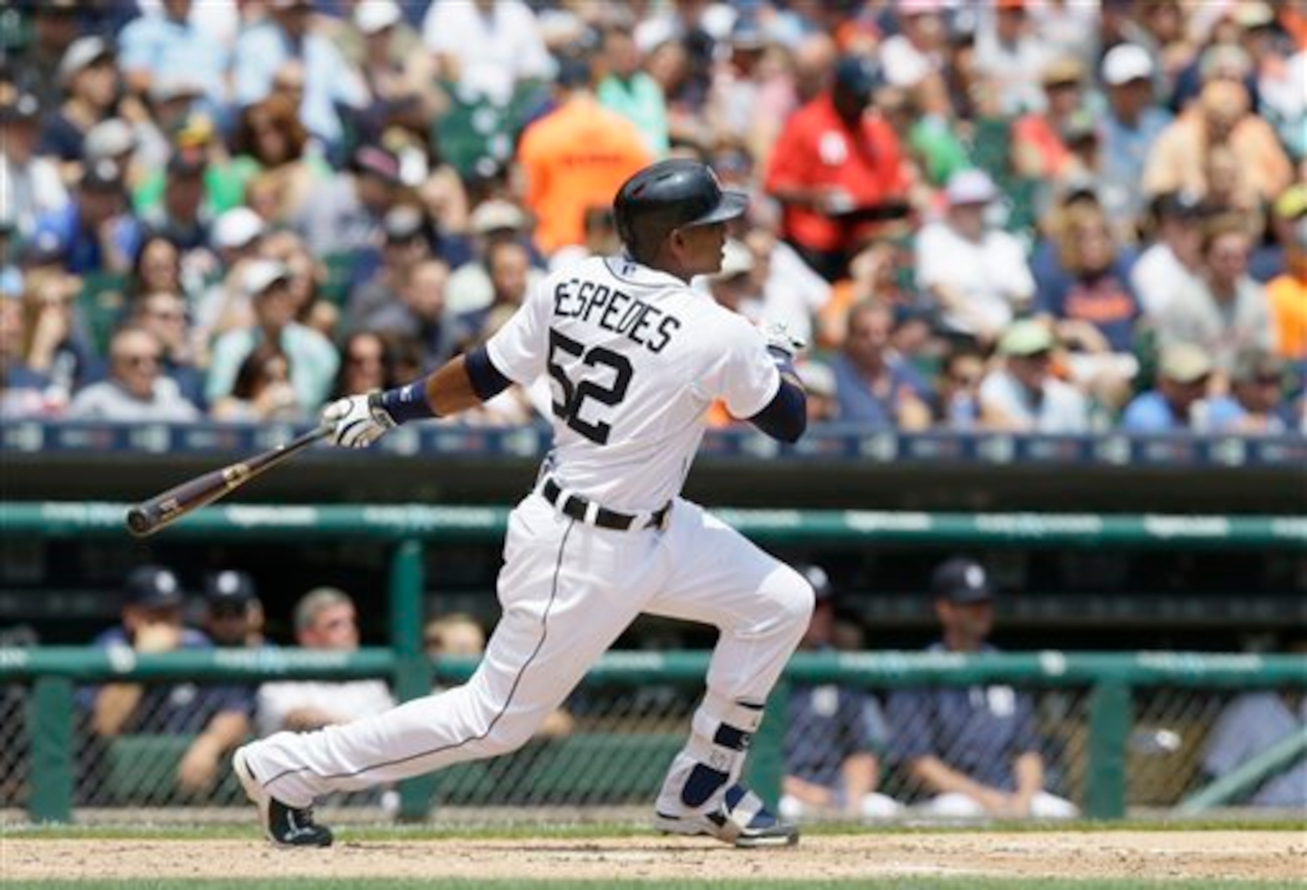 Cespedes should not leave an ideal lineup situation in Detroit.
