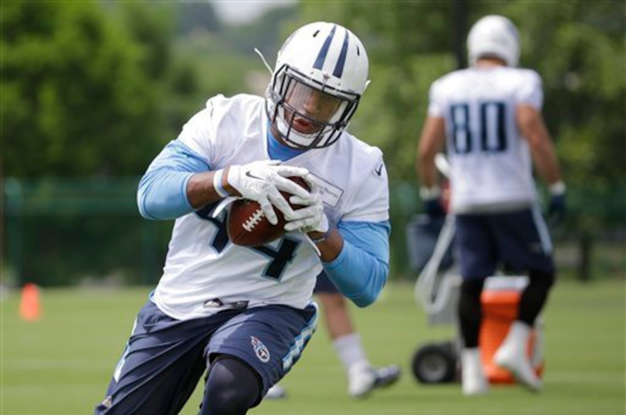 Cobb has a legitimate shot to take the RB1 spot in Tennessee away from Sankey.