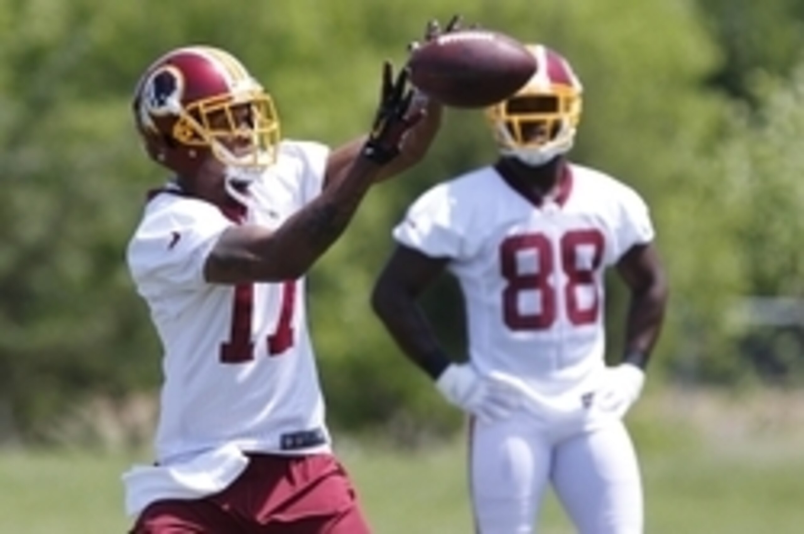 It's up to Washington's coaches to make sure Garcon (No. 88) is less of a bystander in 2015's offense.