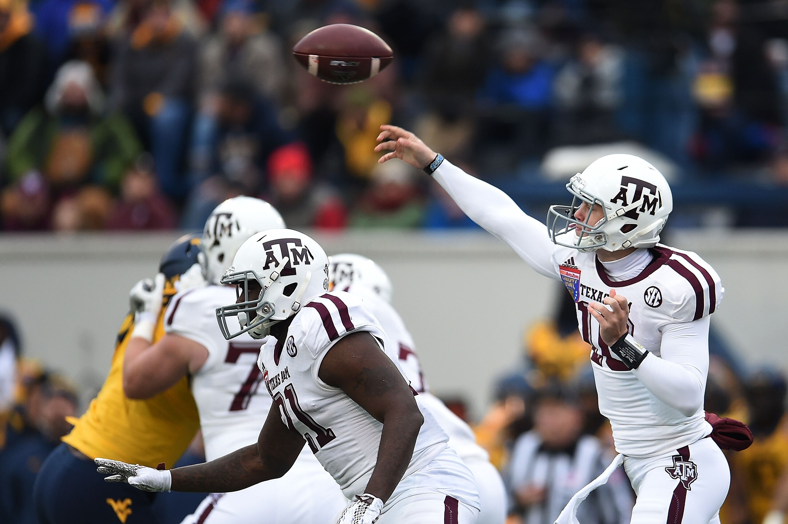 Kyle Allen was solid down the stretch for Texas A&M in 2014, but will face a challenge from Kyler Murray. Kyle Allen was solid down the stretch for Texas A&M in 2014, but will face a challenge from Kyler Murray.