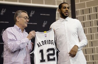 The Spurs won free agency by signing LaMarcus Aldridge.