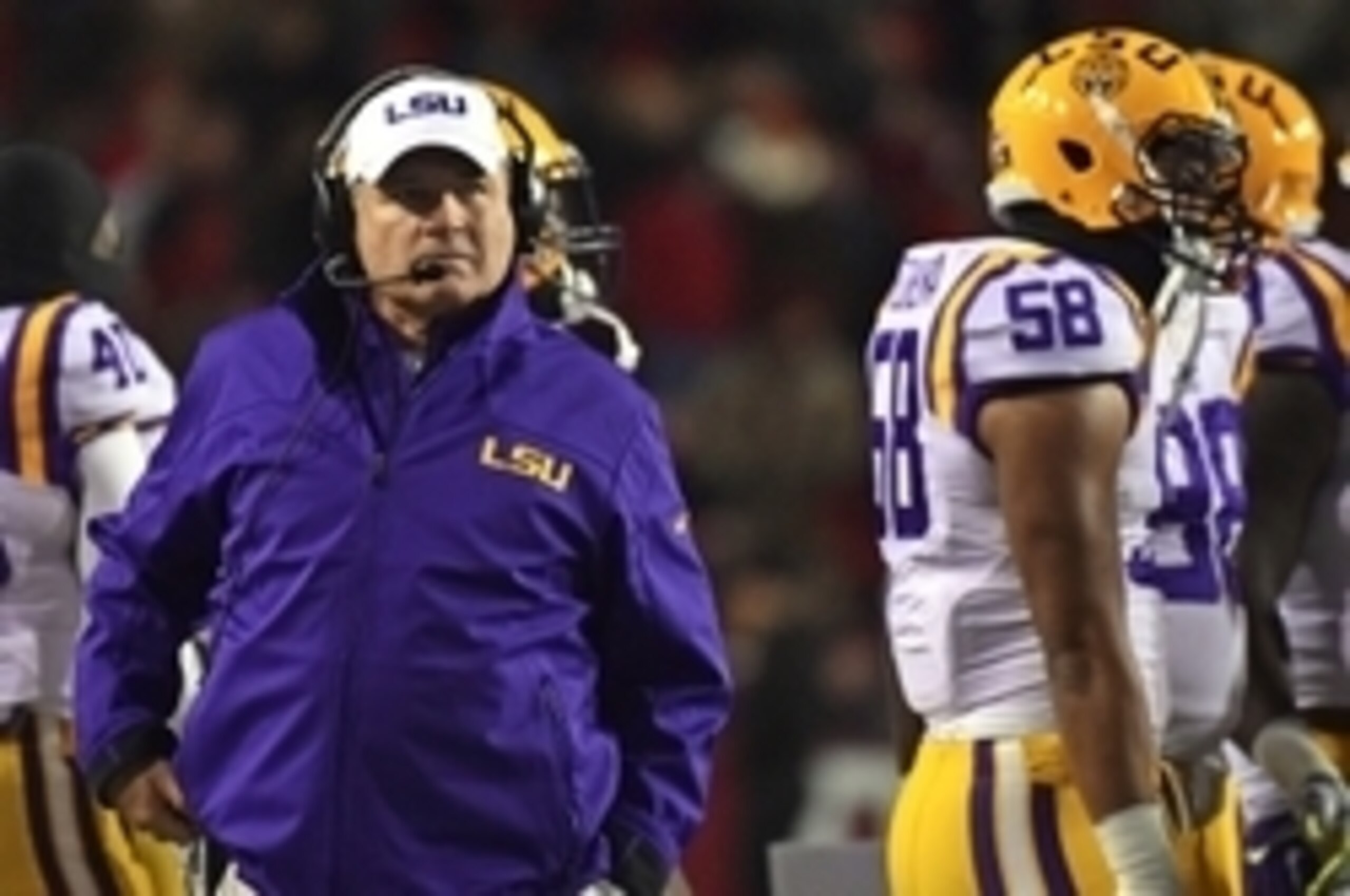 LSU HC Les Miles
