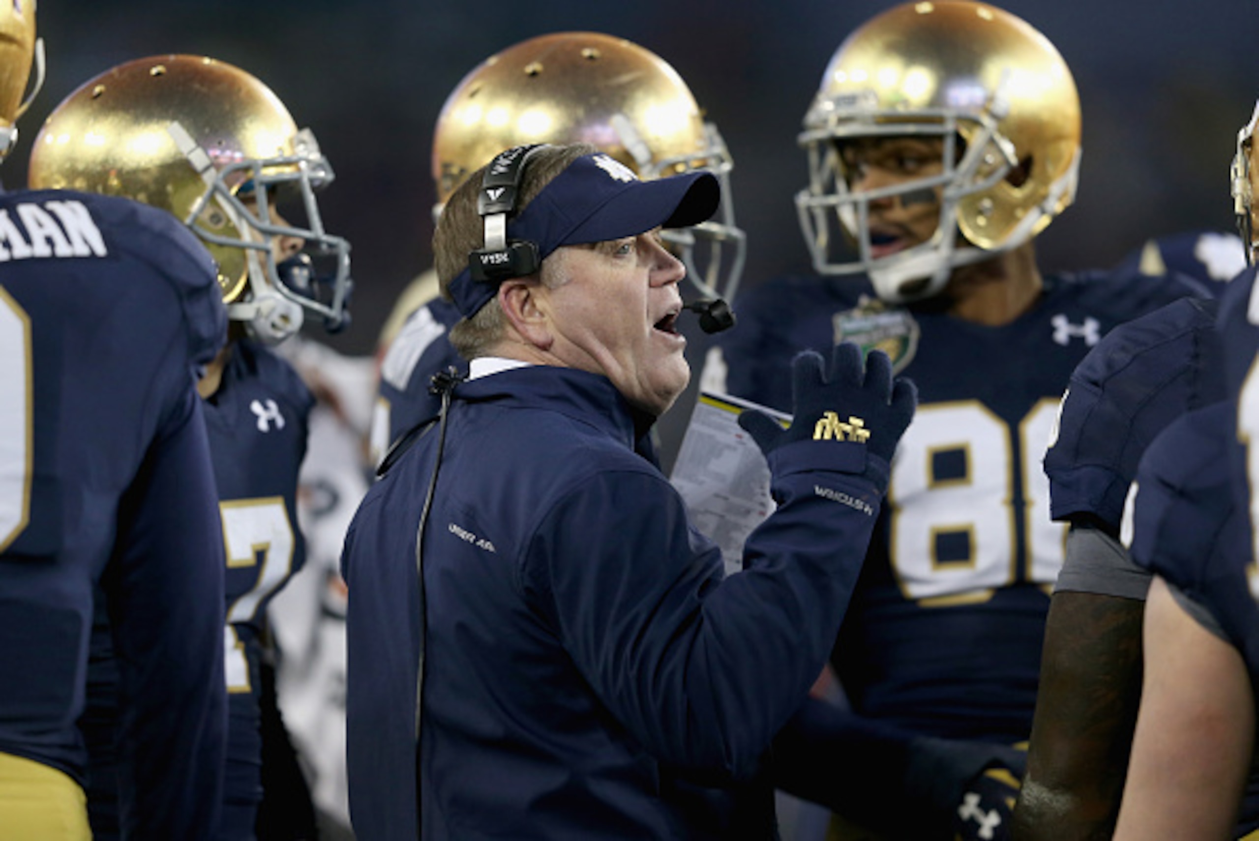 Notre Dame HC Brian Kelly