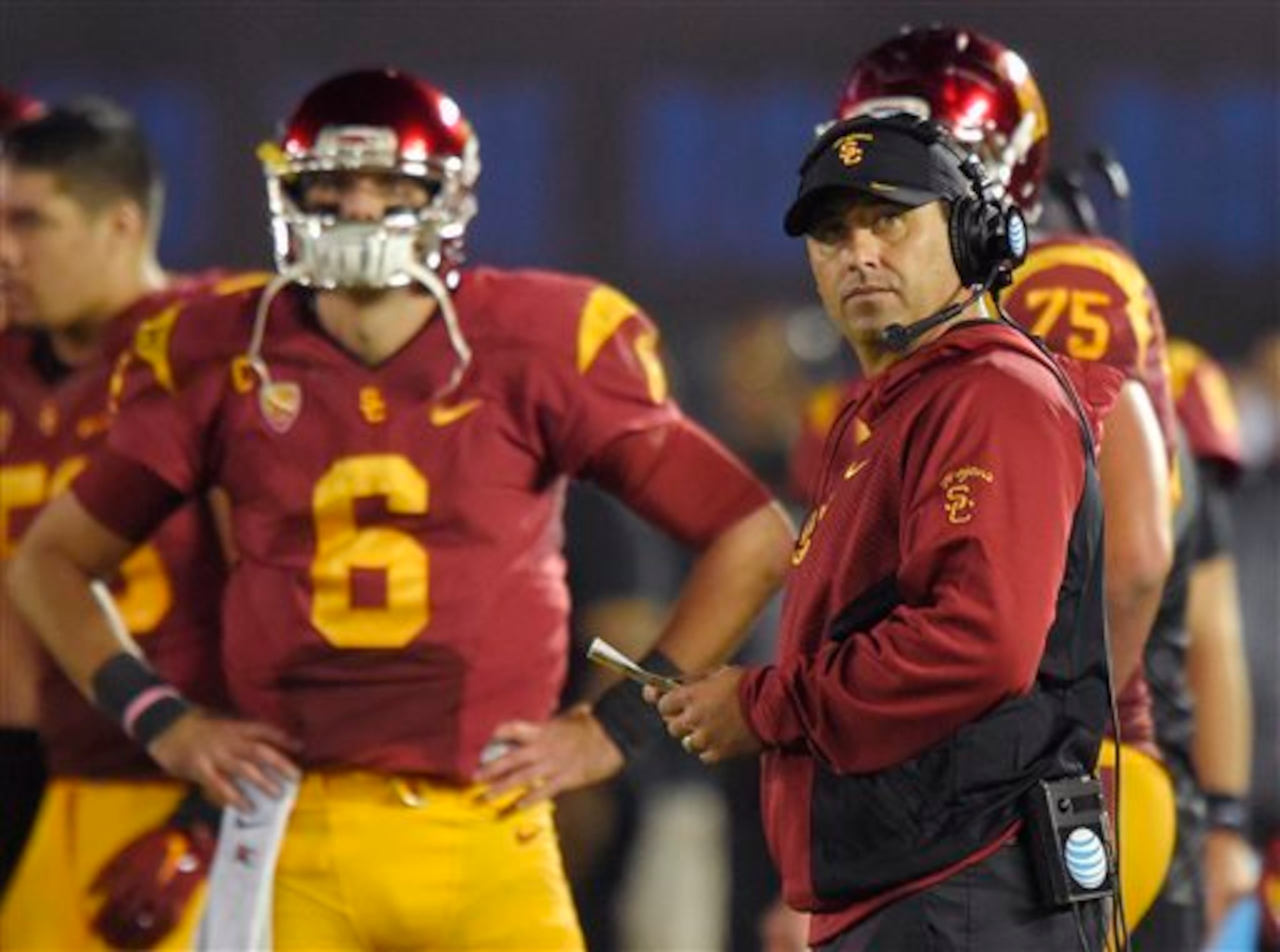 USC QB Cody Kessler and HC Steve Sarkisian