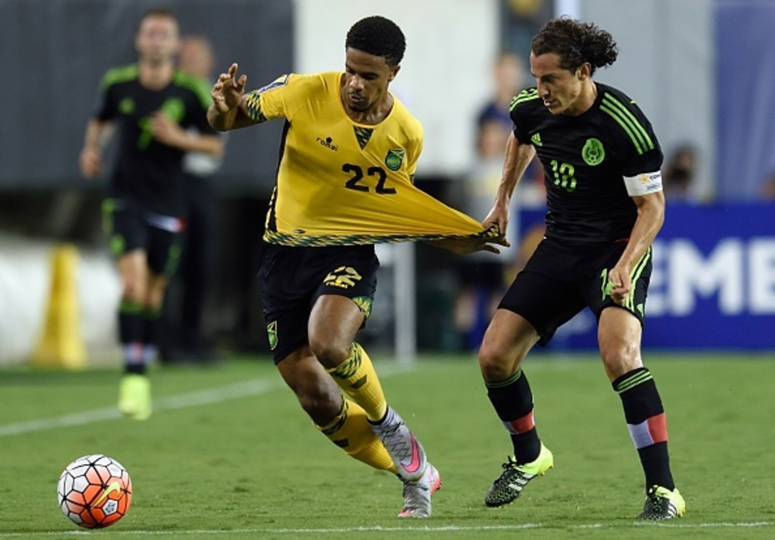 Garath McCleary, left, and Andres Guardado both make our Gold Cup Best XI. Garath McCleary, left, and Andres Guardado both make our Gold Cup Best XI.
