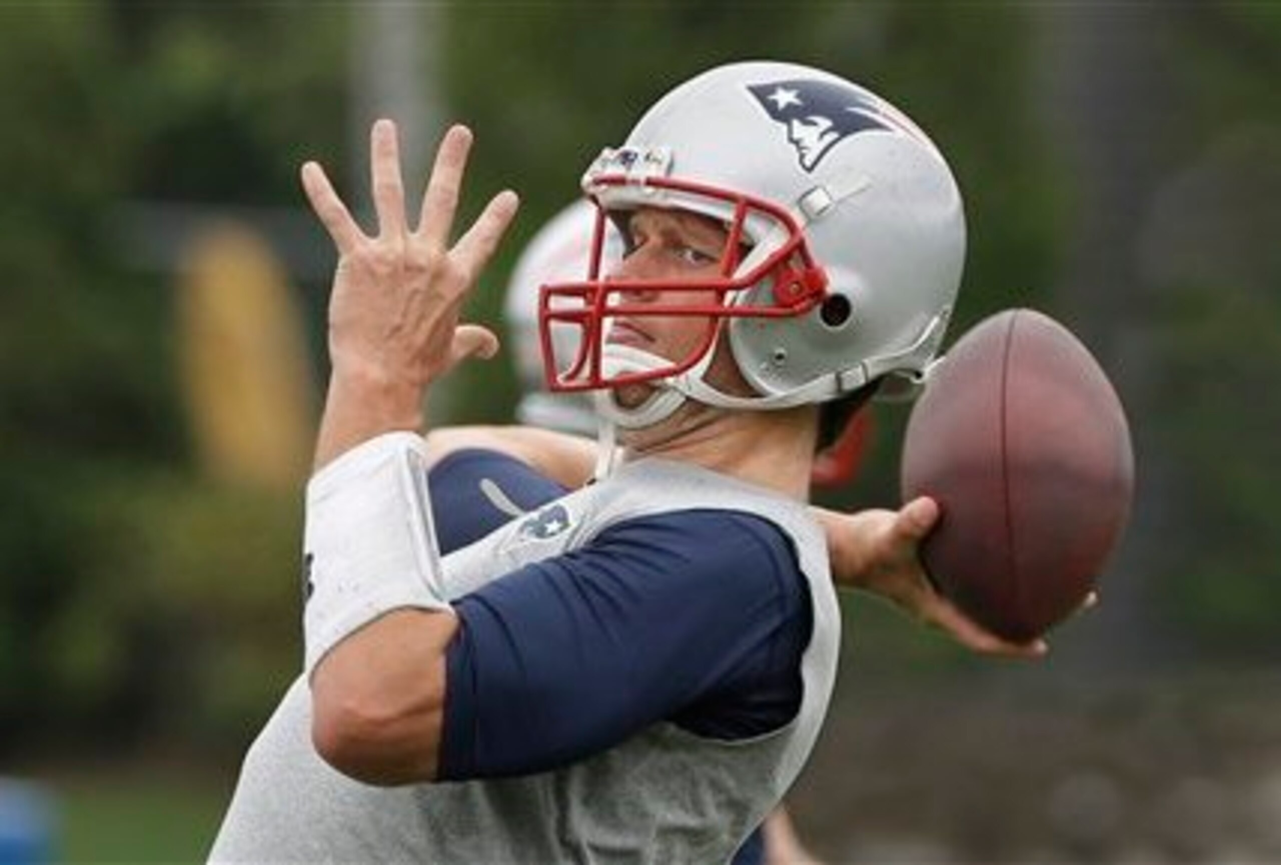 Tom Brady (above) will be the Patriots starting quarterback for as many games as he is available.