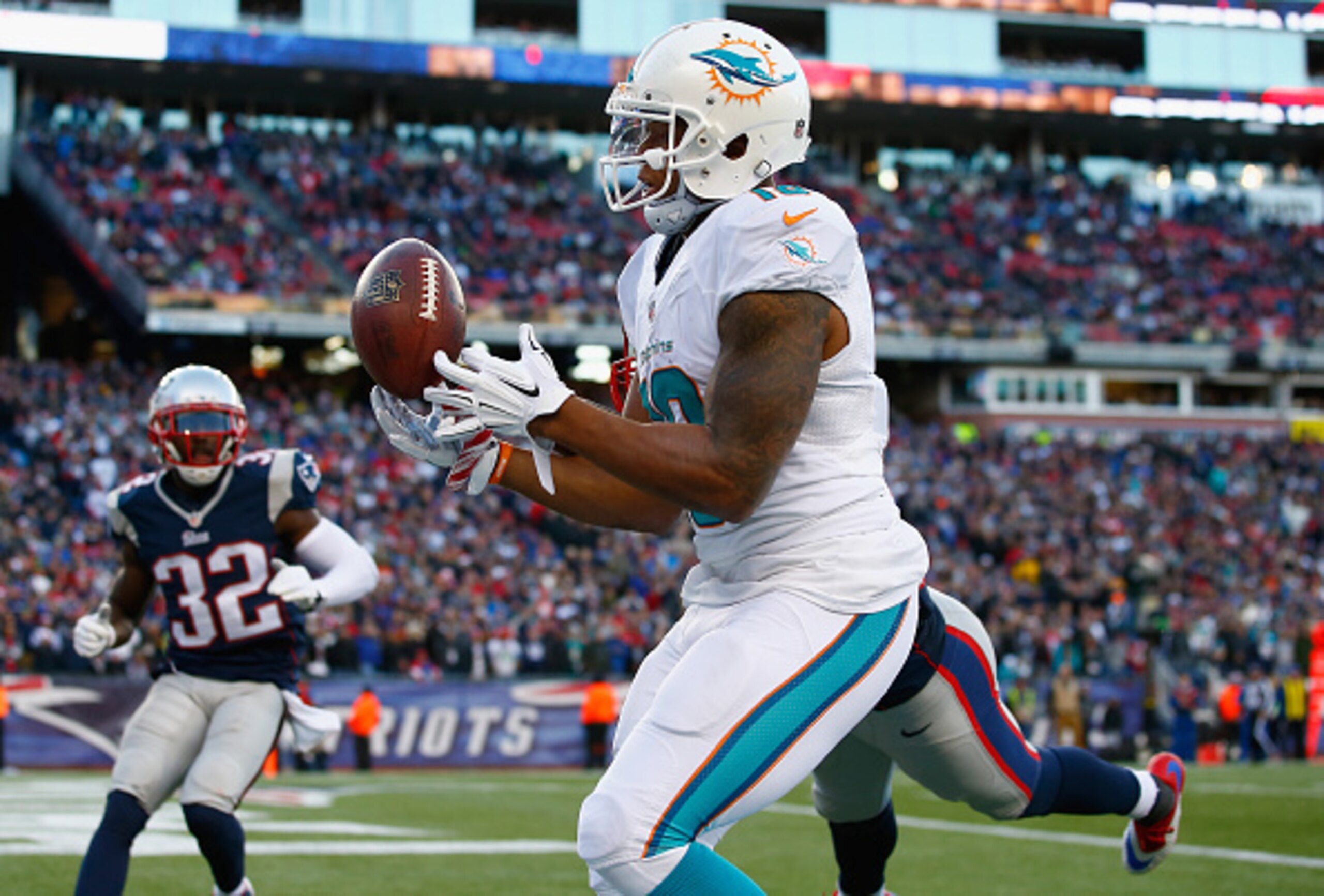 Dolphins wide receiver Rishard Matthews (above) is not a lock for the roster, so he needs to prove he belongs in a talented group of wide receivers. Dolphins wide receiver Rishard Matthews (above) is not a lock for the roster, so he needs to prove he belongs in a talented group of wide receivers.