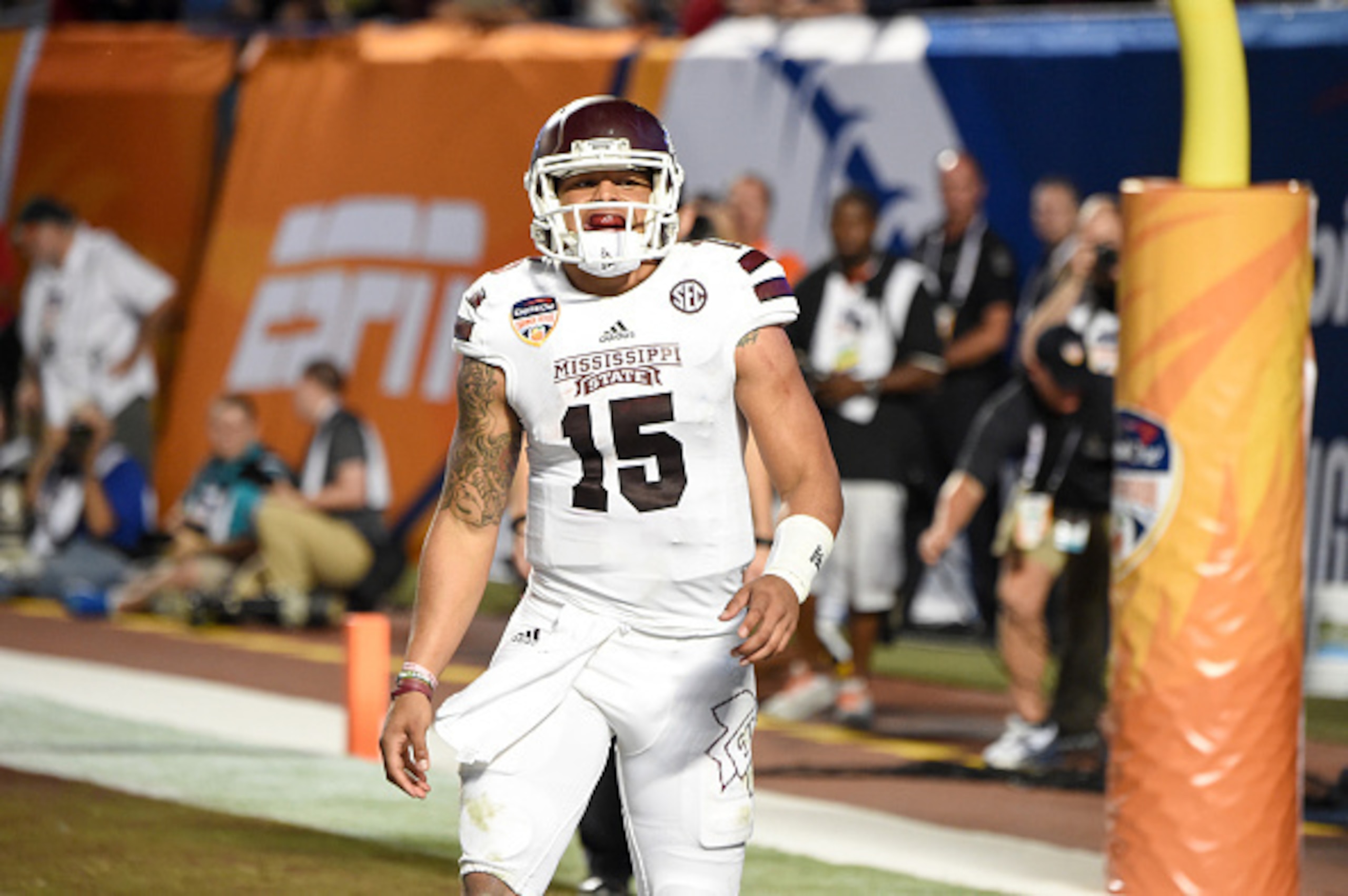 Prescott is clearly the best quarterback in the SEC. Prescott is clearly the best quarterback in the SEC.