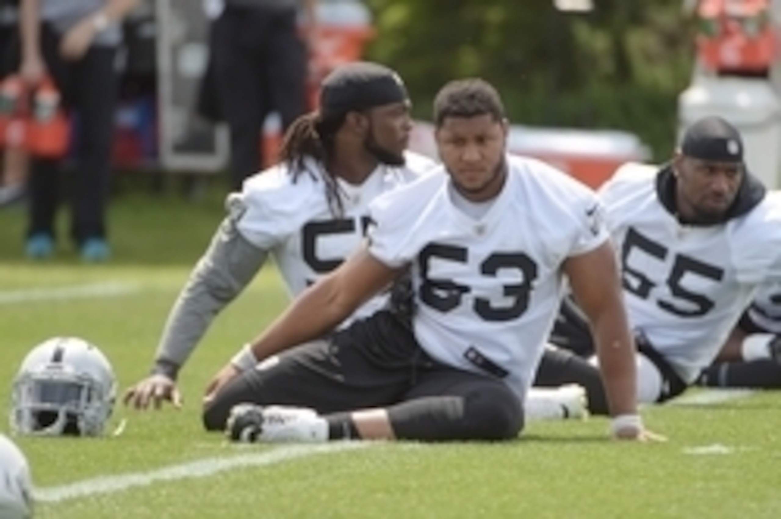 Linebacker Malcolm Smith (No. 53) Linebacker Malcolm Smith (No. 53)