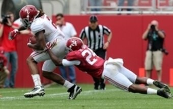 Alabama RB Derrick Henry and S Geno Smith