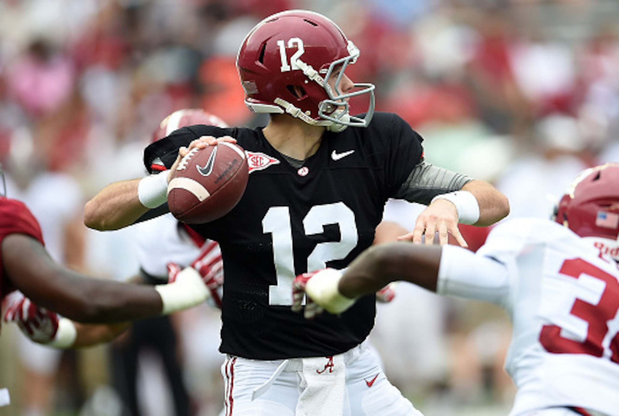 Alabama QB David Cornwell Alabama QB David Cornwell