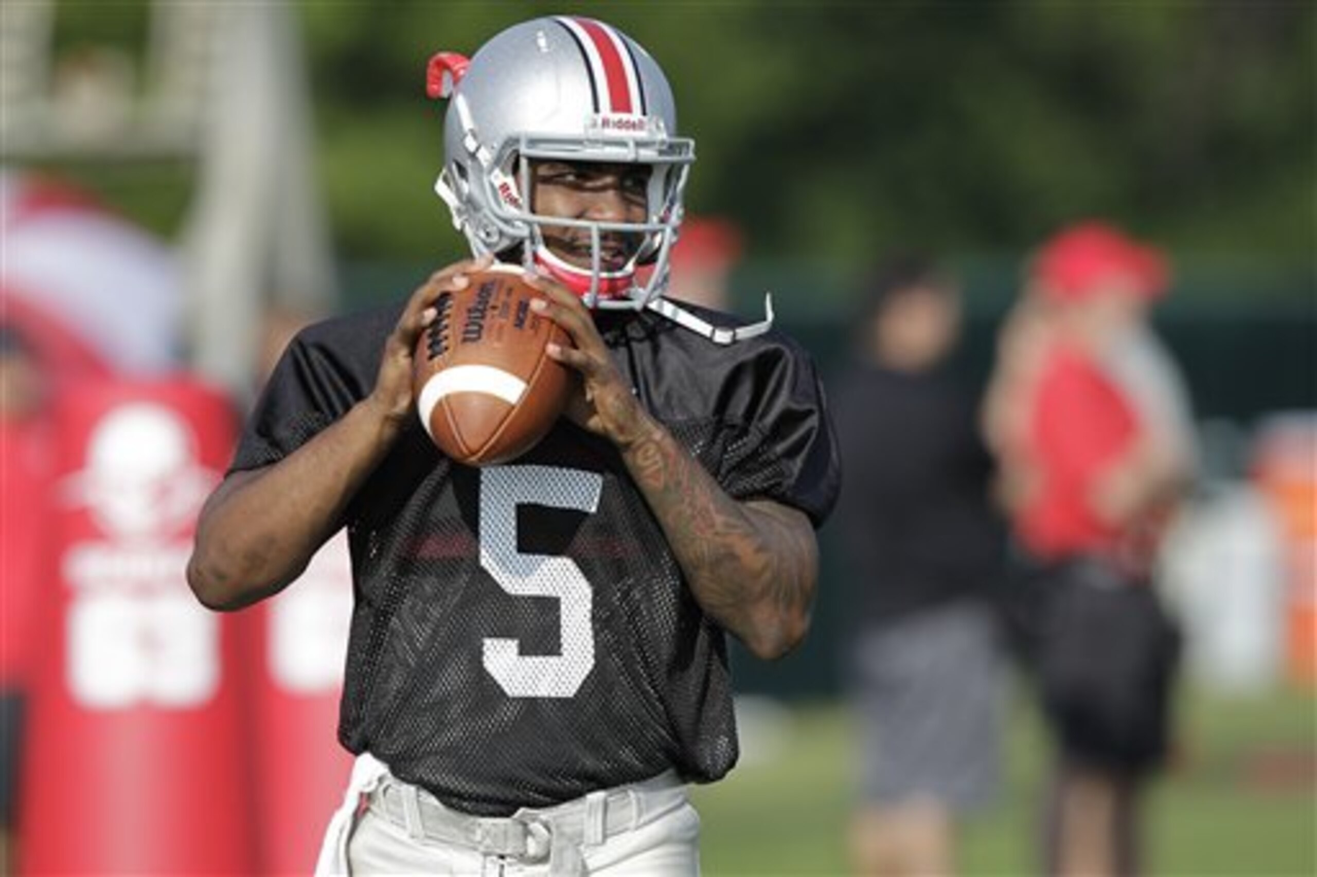 Braxton Miller was set to be Ohio State's starting quarterback for the fourth straight season before suffering a shoulder injury last August. Braxton Miller was set to be Ohio State's starting quarterback for the fourth straight season before suffering a shoulder injury last August.
