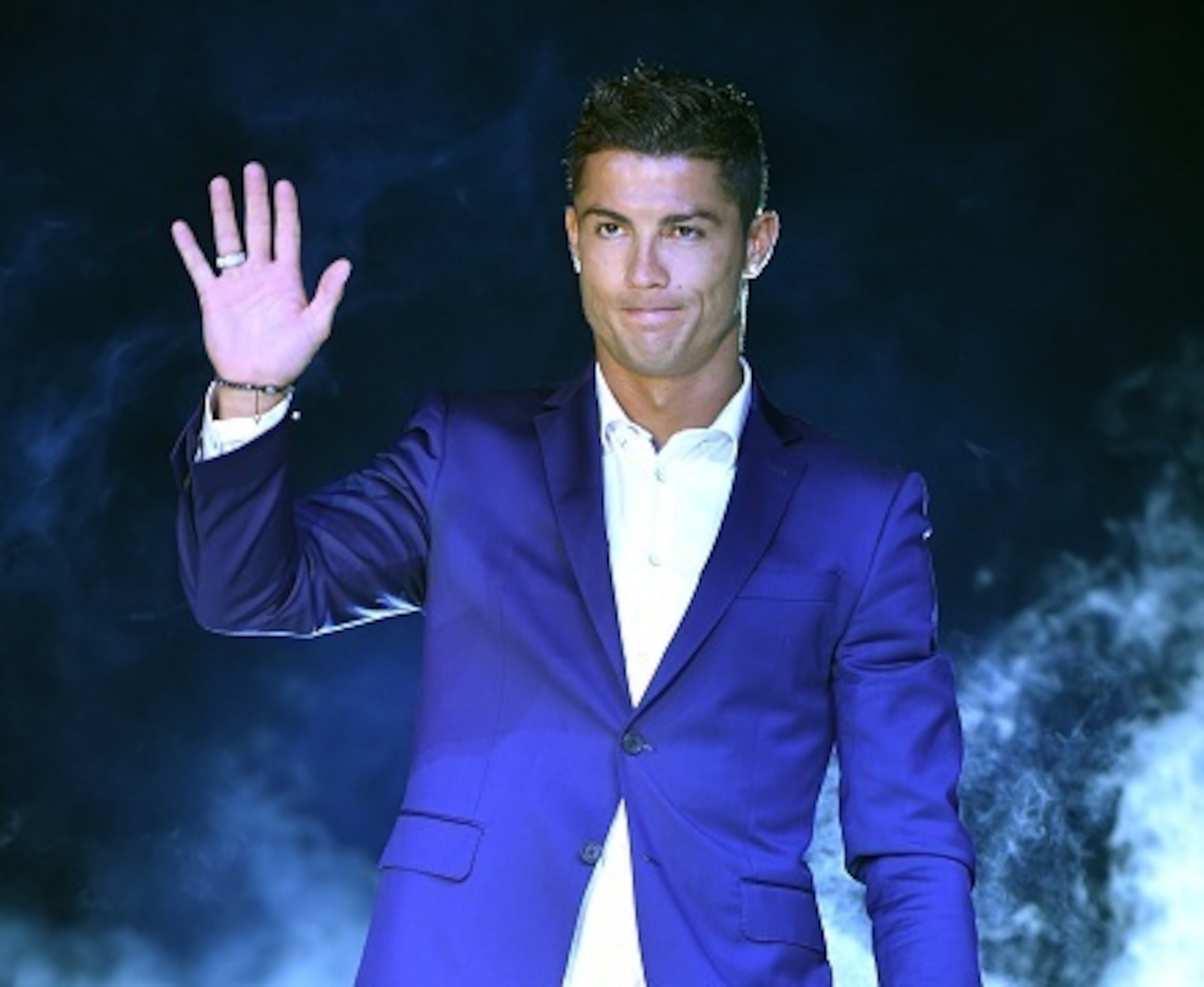 Cristiano Ronaldo turns heads on and off the field.