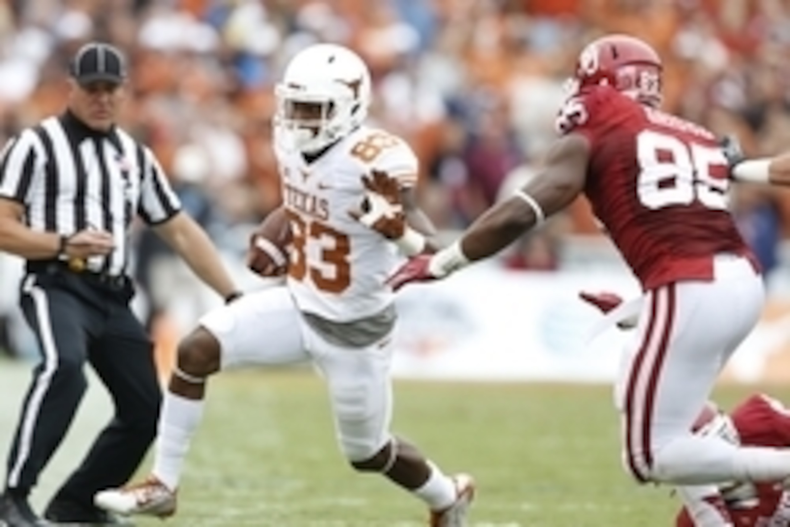 Sophomore wideout Armanti Foreman leads Texas' group of breakout candidates.