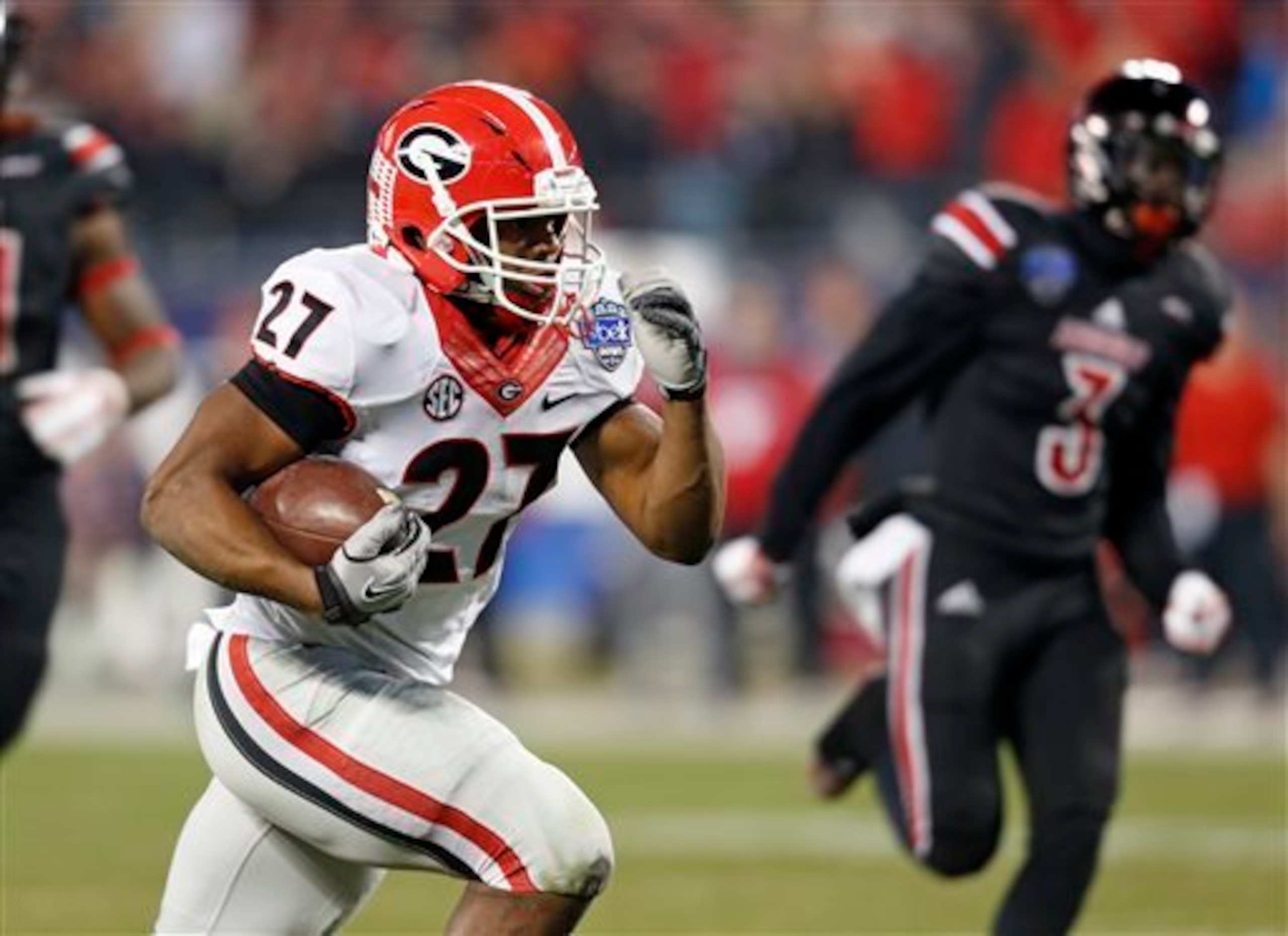 Georgia RB Nick Chubb emerged as a dominant force last fall.