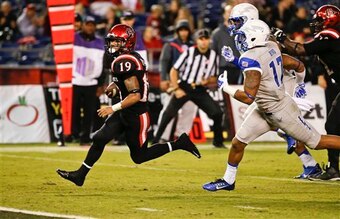 Donnel Pumphrey is a special back in San Diego State's offense.
