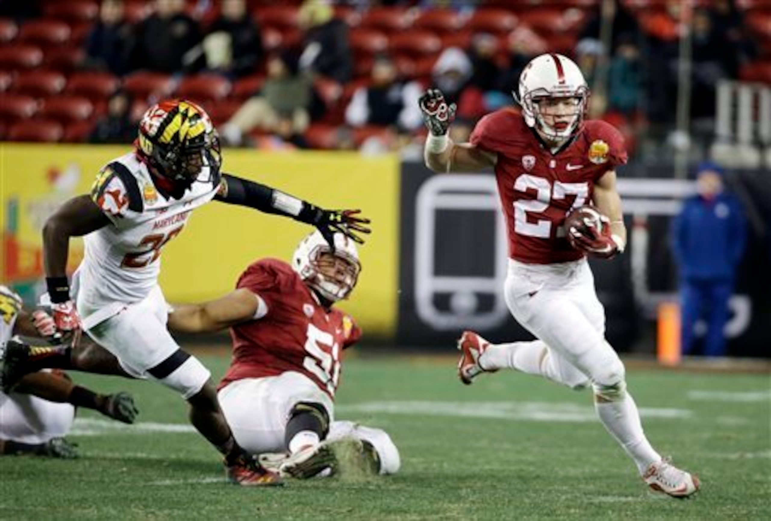 Christian McCaffrey will take on an expanded role in Stanford's backfield this fall.