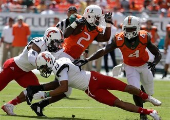 Joseph Yearby should excel in Miami's backfield this season.