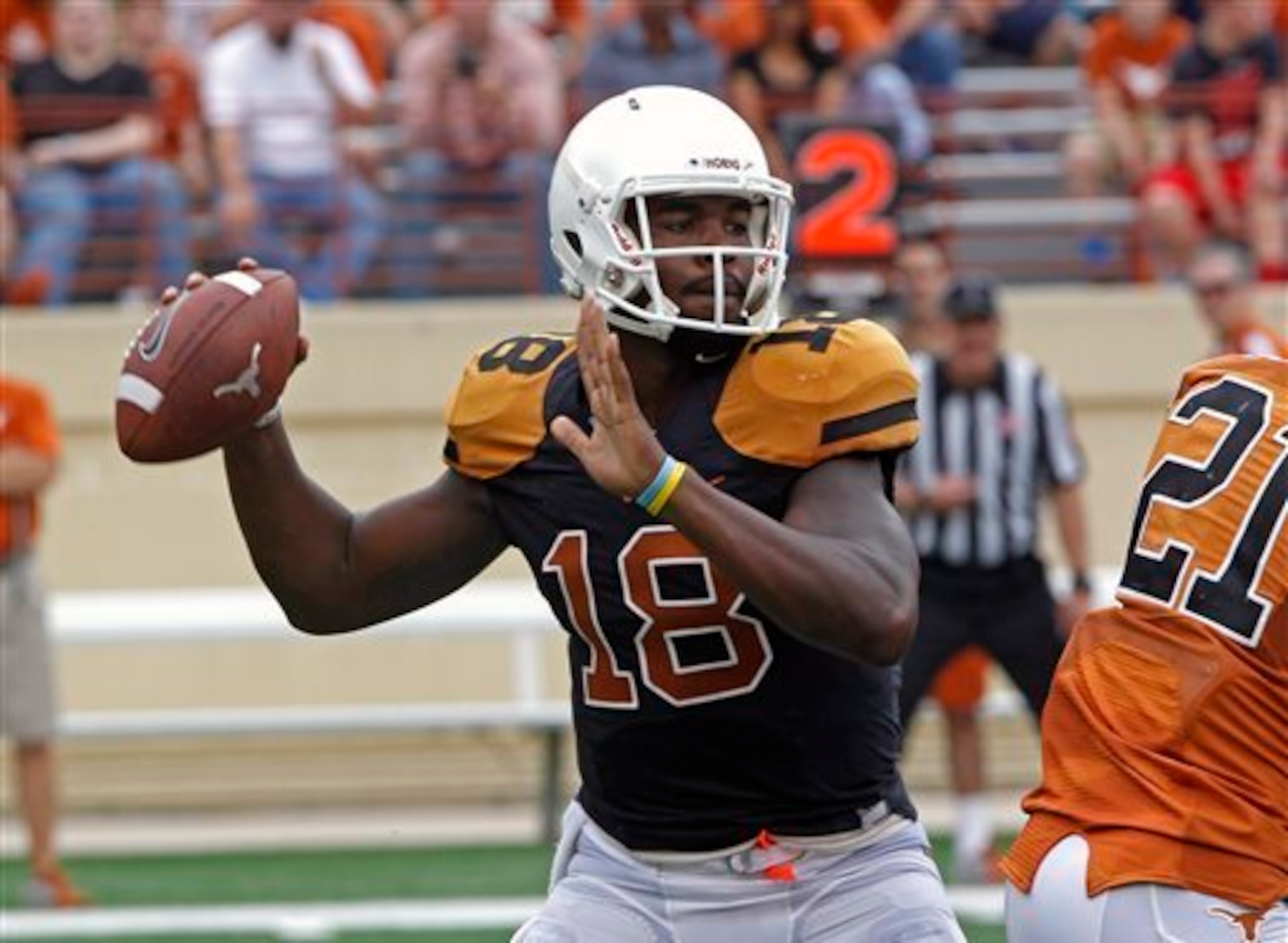 Texas QB Tyrone Swoopes