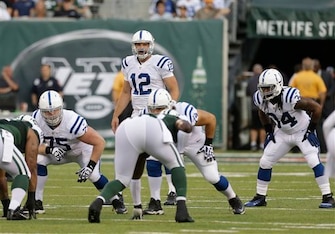 The Jets will have an opportunity to prove how far their defense has come when they take on quarterback Andrew Luck (12, above) and the Indianapolis Colts.