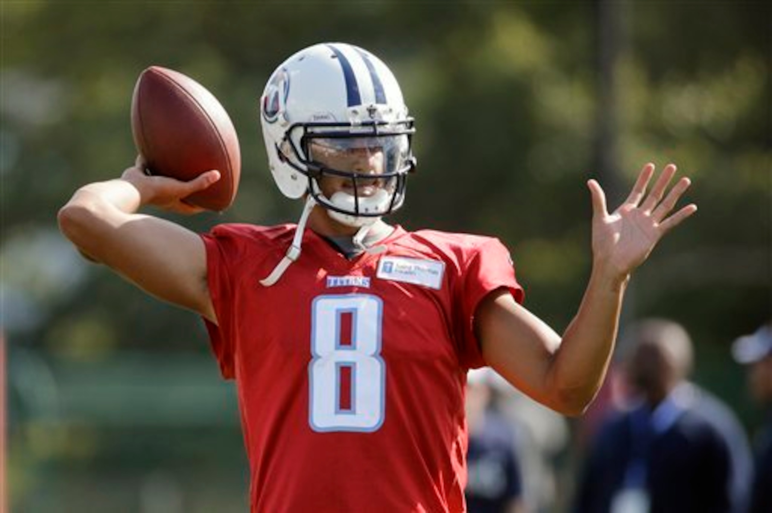 Marcus Mariota, the 2014 Heisman Trophy winner, should be the starter for the Titans in Week 1.