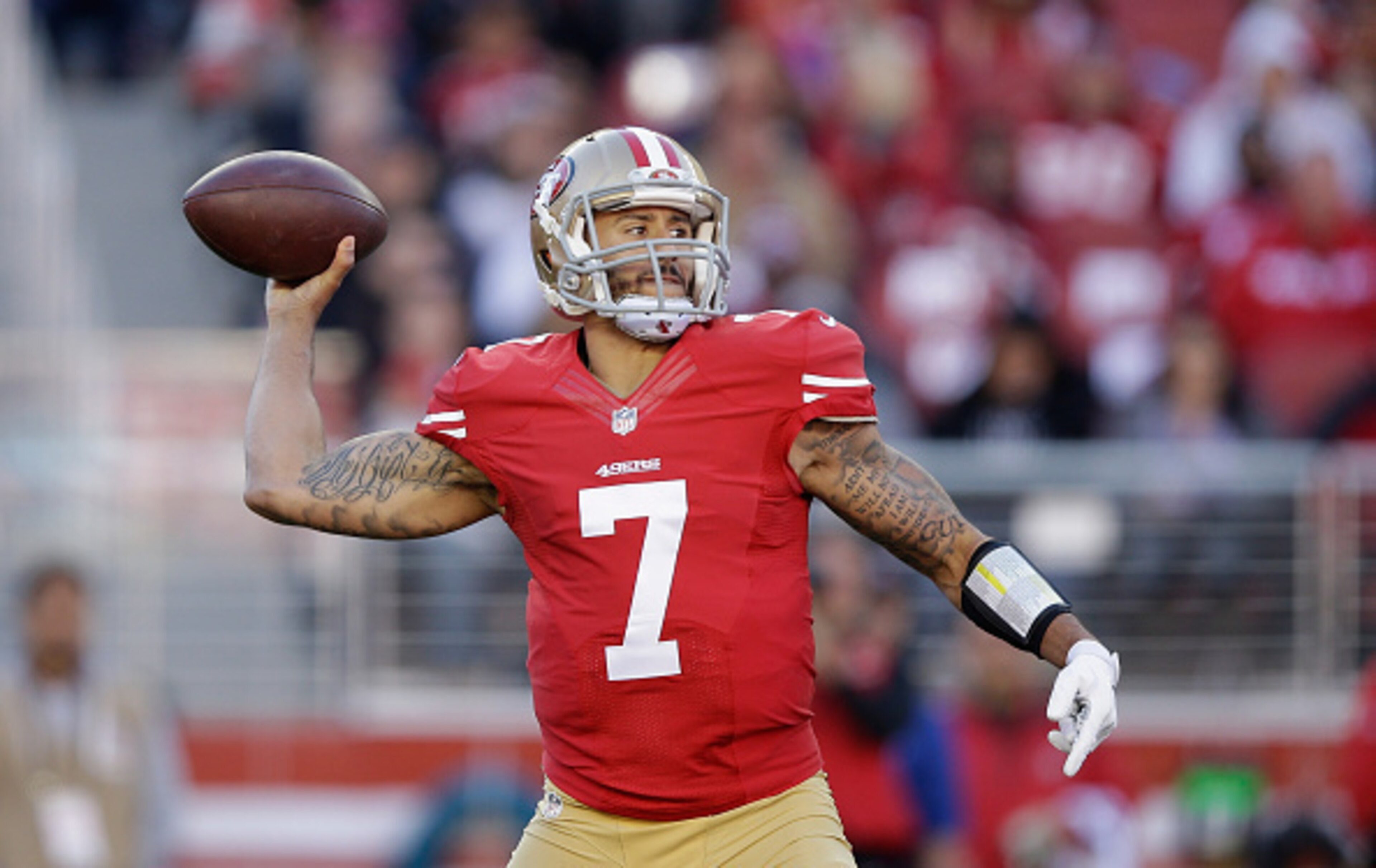 After the loss of several key players from a year ago, quarterback Colin Kaepernick has more pressure on him than ever before.