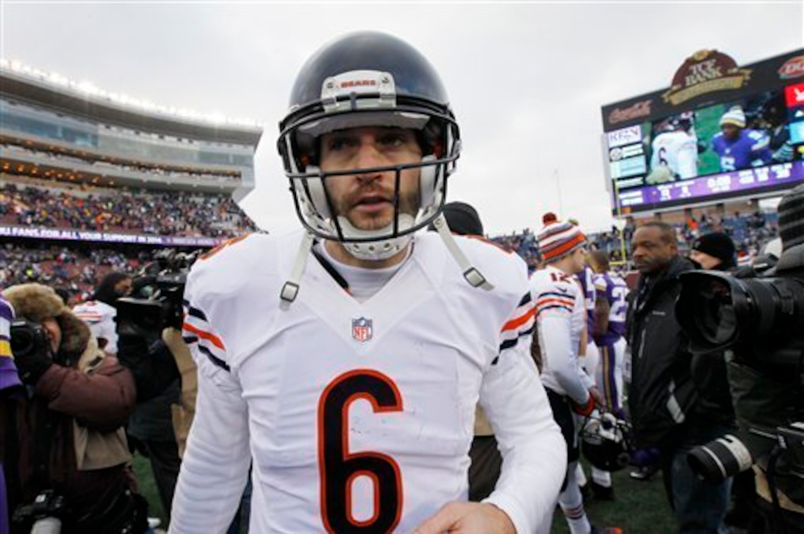 For the Bears to improve in 2015, Jay Cutler will need to protect the football better than he did last season.