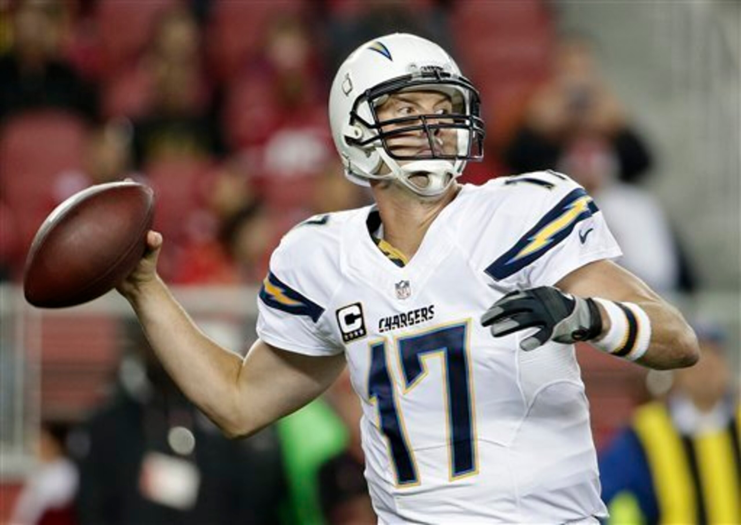 Philip Rivers threw for 4,286 yards and 31 touchdowns during the 2014 season.