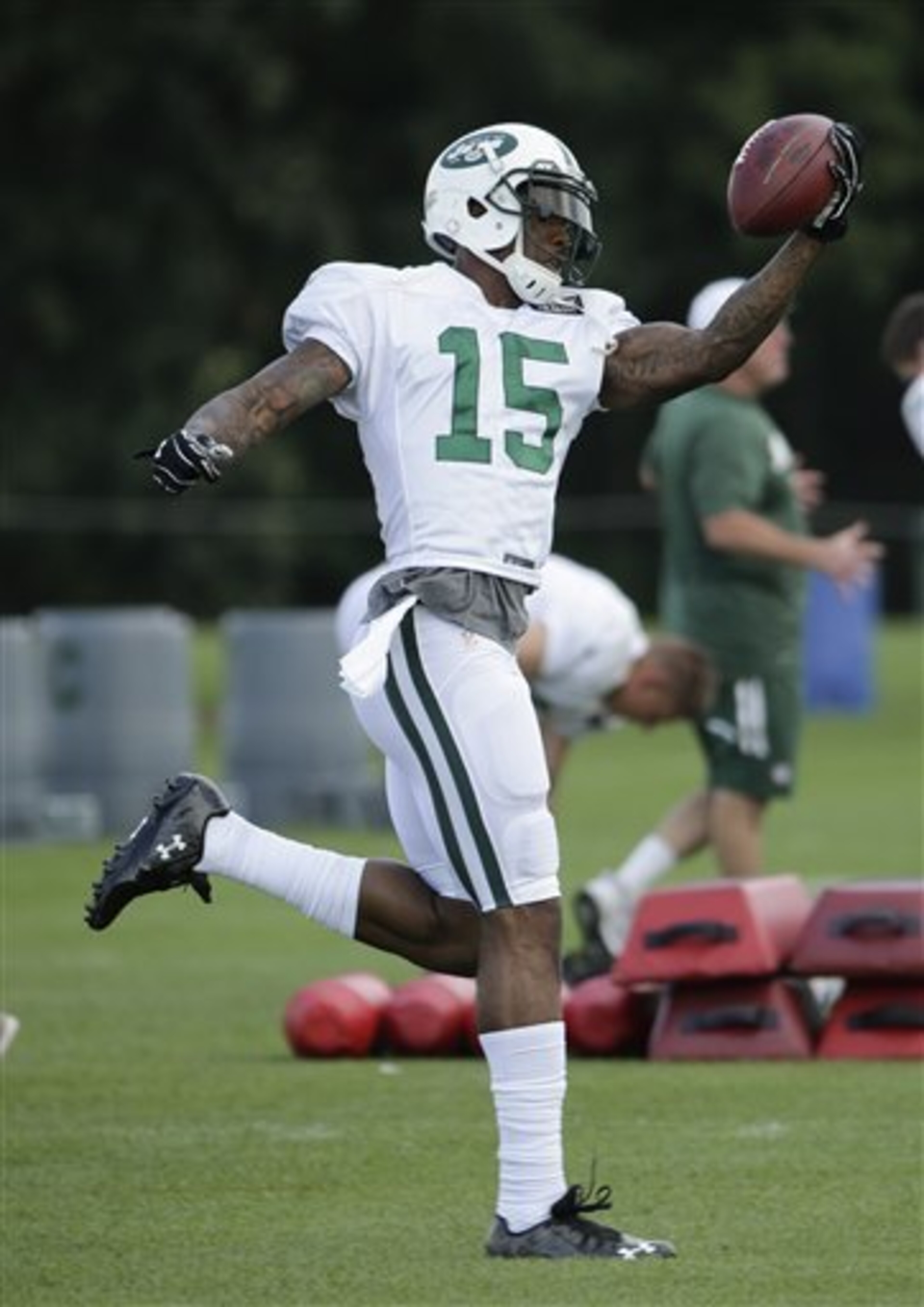 Brandon Marshall will look to bounce back in his first year in green. Brandon Marshall will look to bounce back in his first year in green.