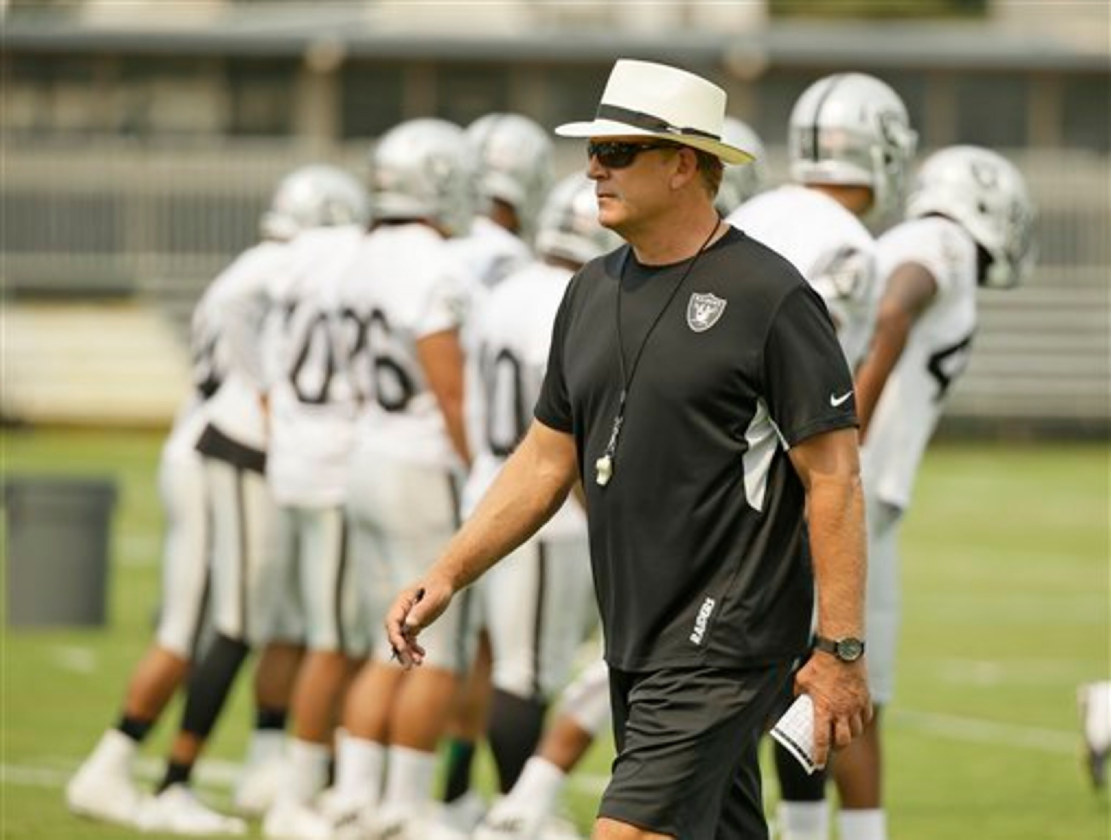 Raiders head coach Jack Del Rio