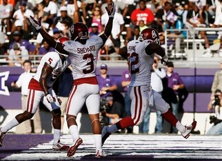Oklahoma WR Durron Neal, WR Sterling Shepard and RB Samaje Perine