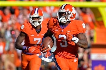 Clemson WRs Mike Williams and Artavis Scott