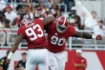 Alabama DEs Jonathan Allen and Jarran Reed