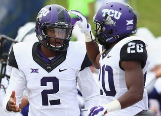 TCU QB Trevone Boykin and WR Deante' Gray