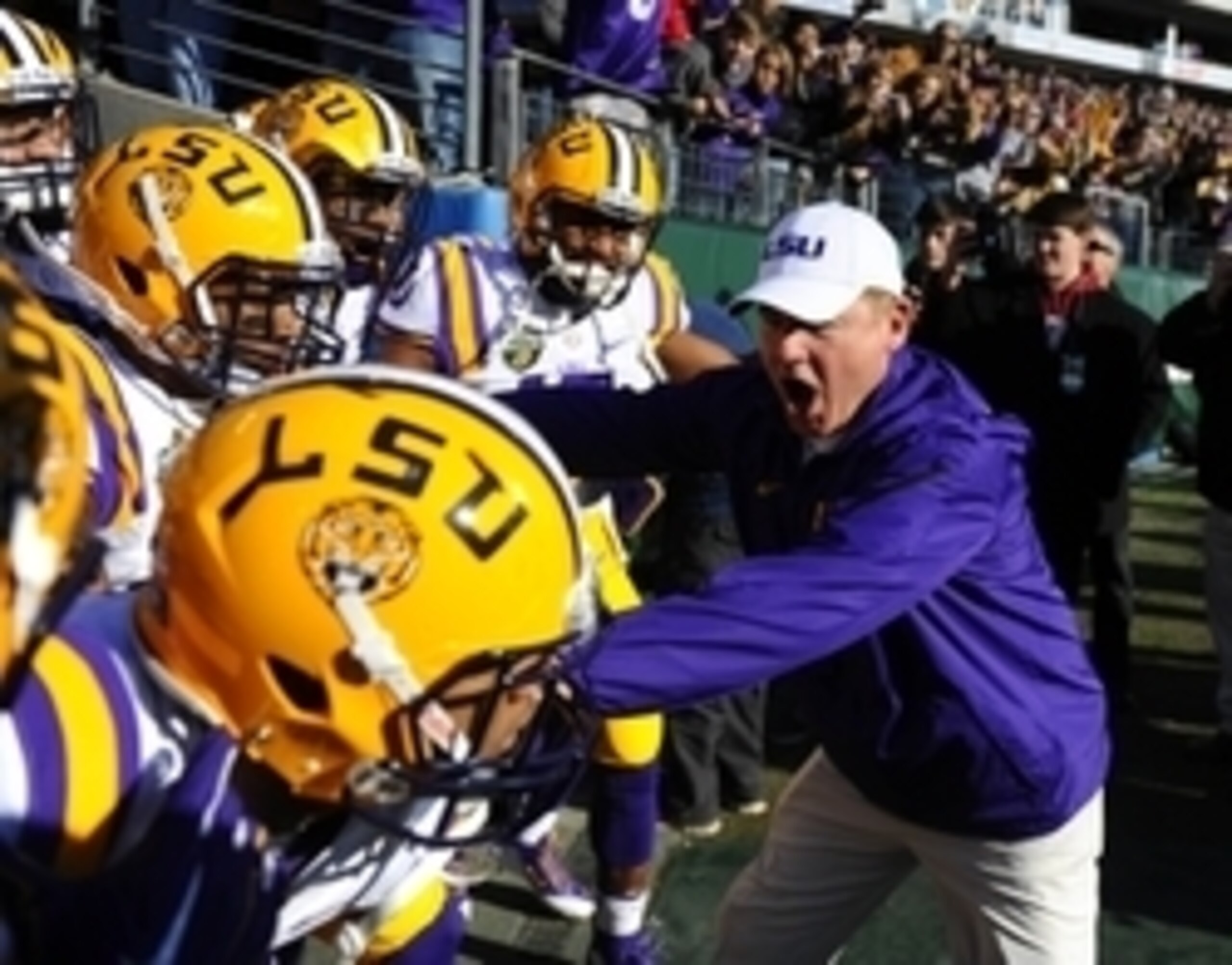 Head coach Les Miles.