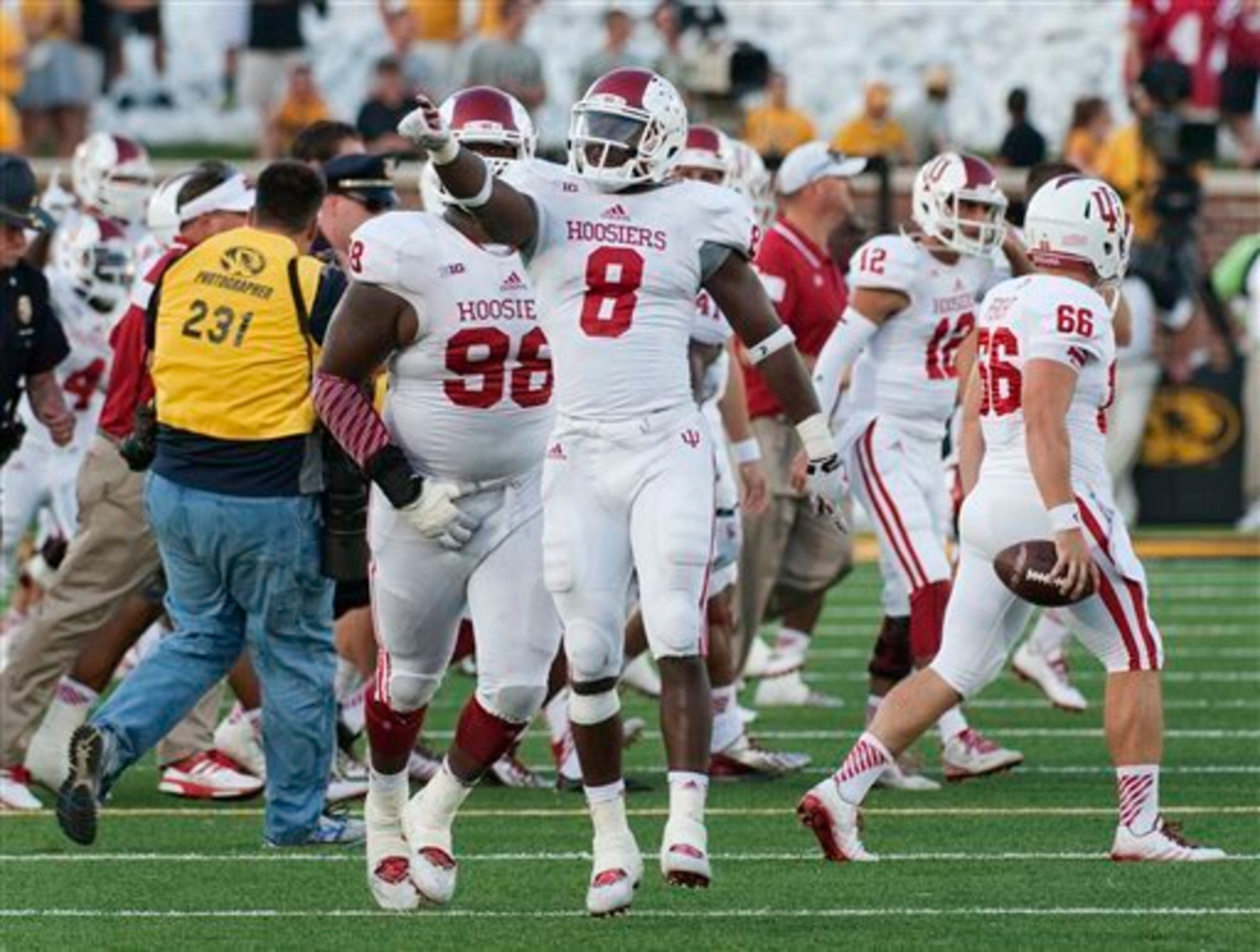 Tegray Scales hopes to lead an improved Indiana defense.