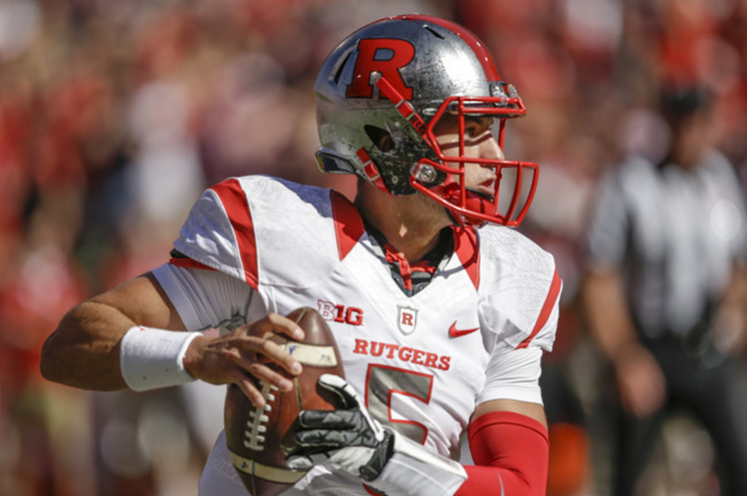 Can Chris Laviano (above) beat out Hayden Rettig?