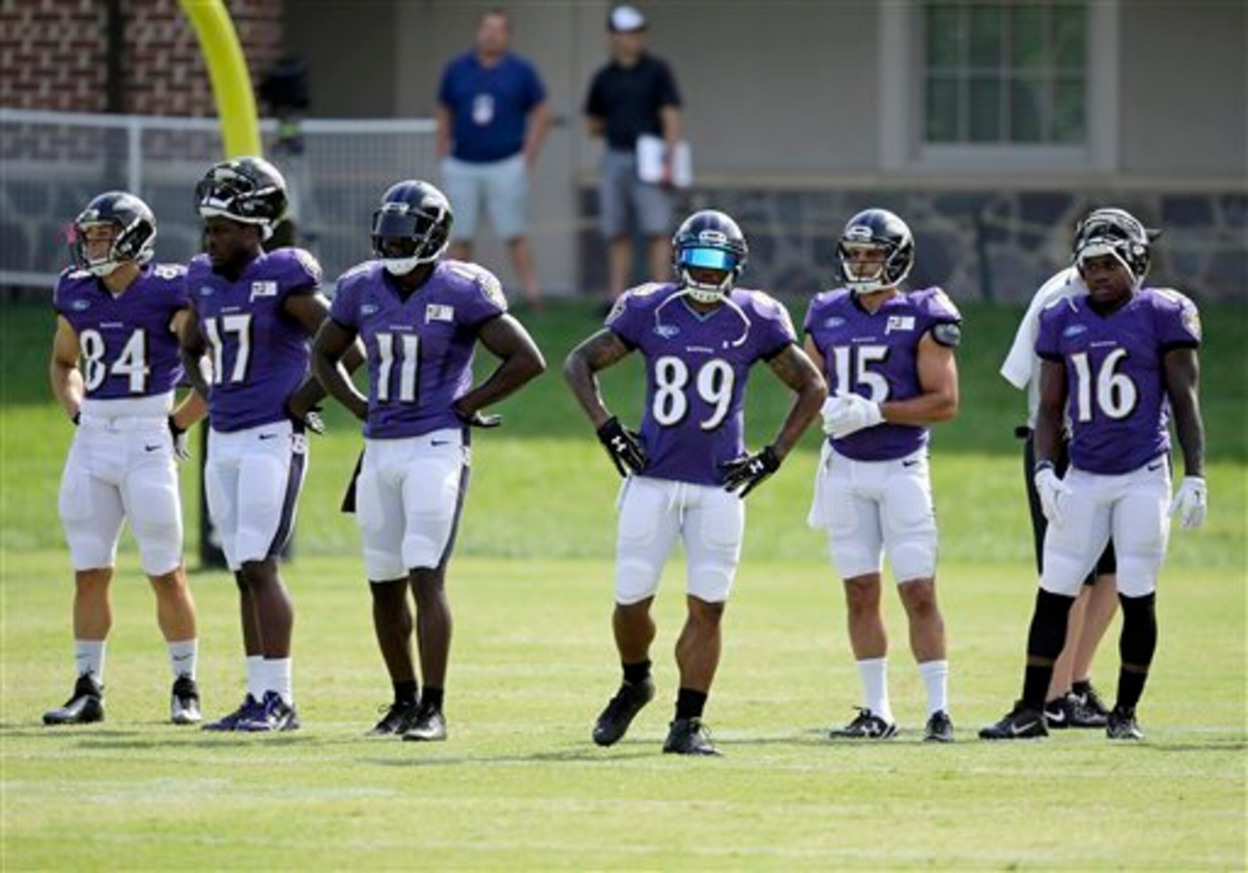 Smith (No. 89) enters 2015 as Baltimore's top receiving target by default.