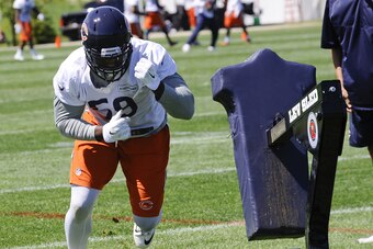 Linebacker Christian Jones has been impressive in Chicago's first week of training camp.