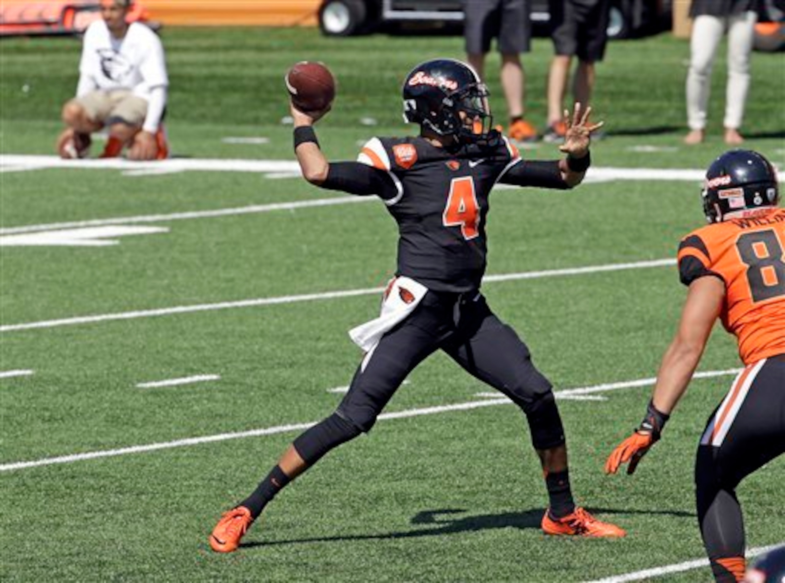 Oregon State will likely start a freshman quarterback in 2015.