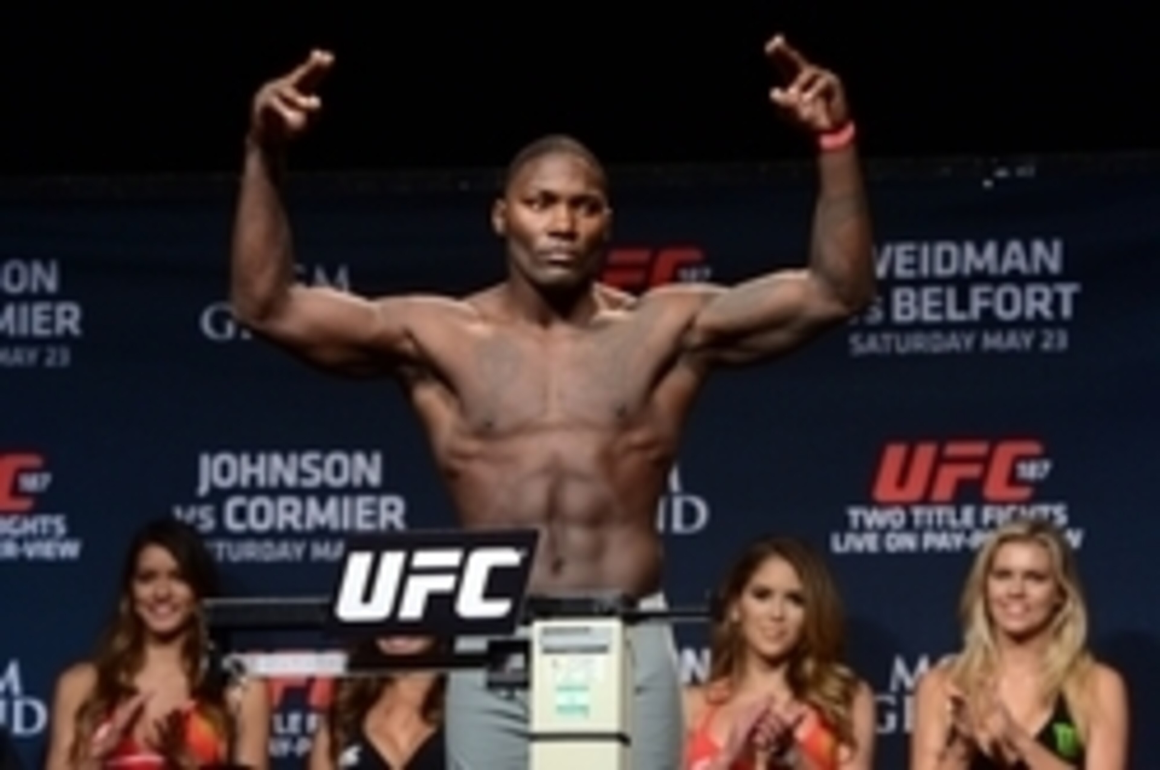 Anthony Johnson is a dangerous striker.