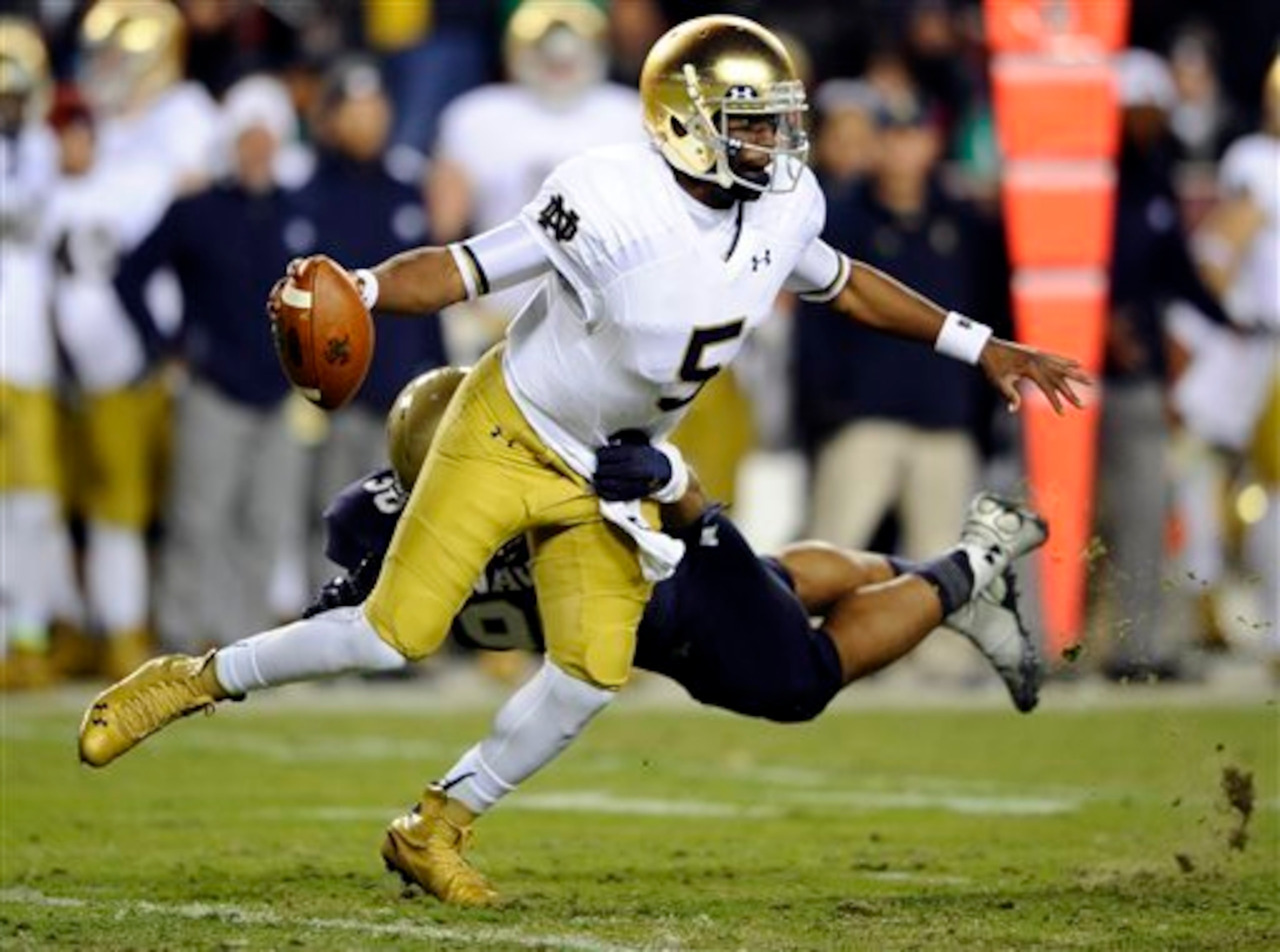 For Everett Golson and Notre Dame, 2014 was a season of streaks.
