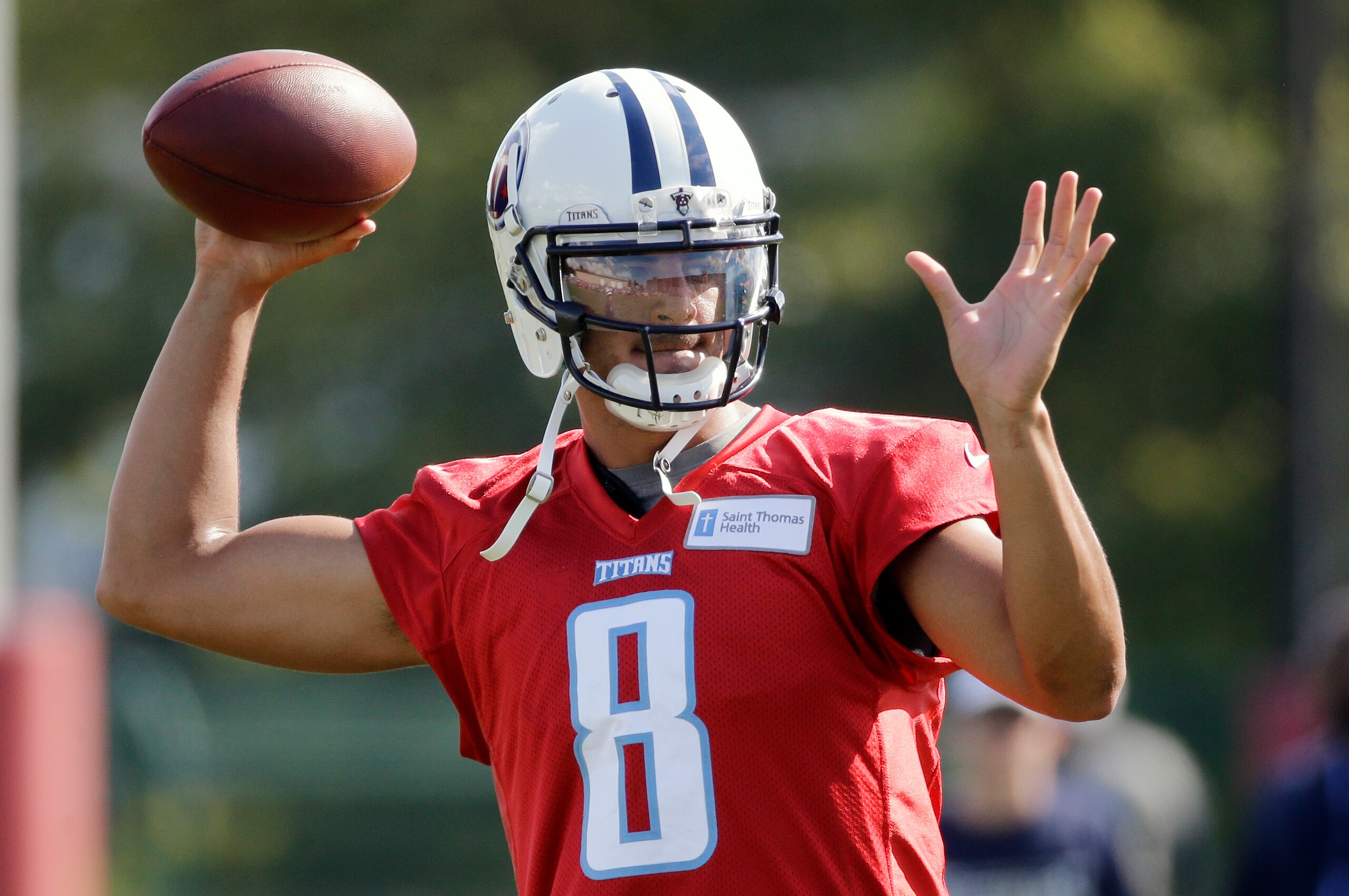 The Marcus Mariota era is set to begin.