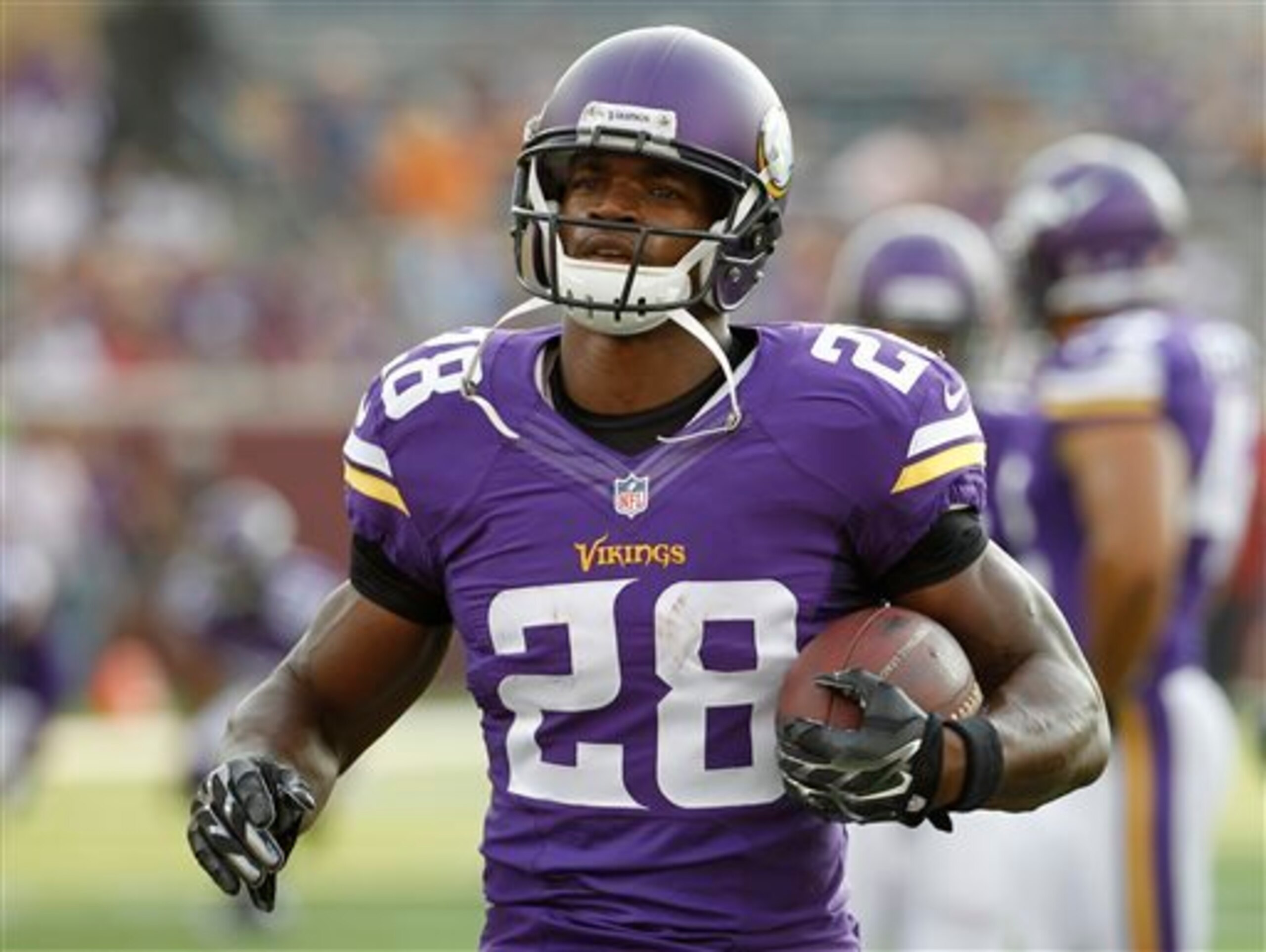 Can Adrian Peterson lead the Vikings to the playoffs?