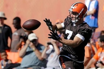 Wide receiver Josh Lenz has been an unexpected playmaker this summer.