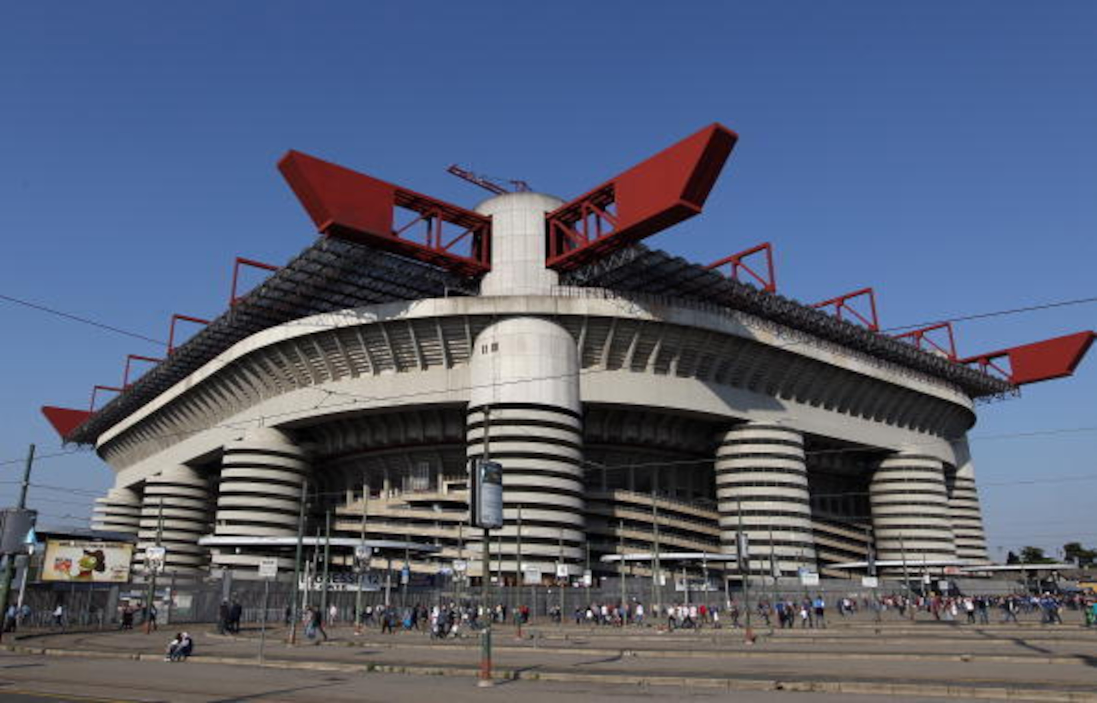 The San Siro is legendary but showing its age.