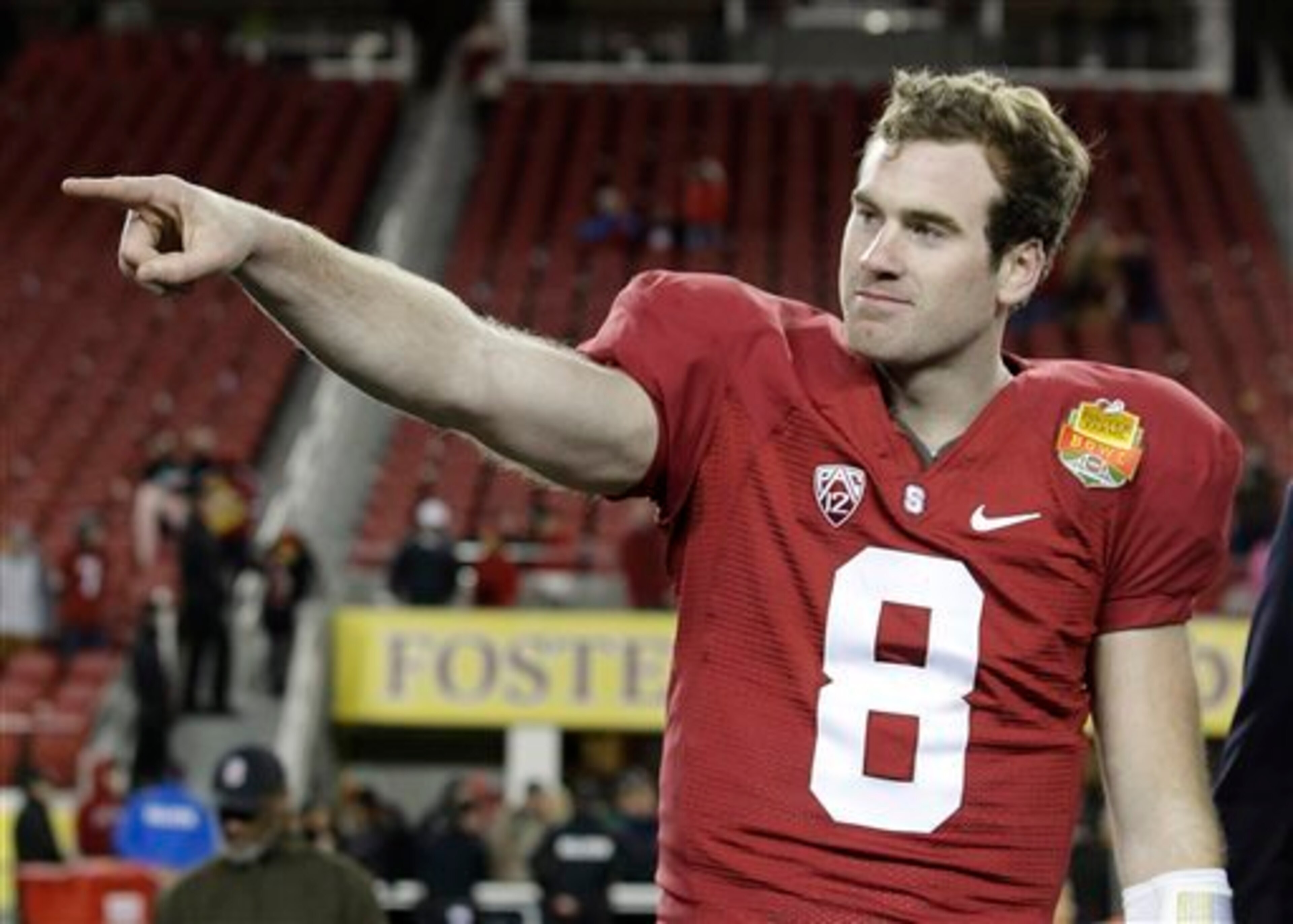 Redshirt senior Kevin Hogan is 24-8 in his career as Stanford's starting quarterback.