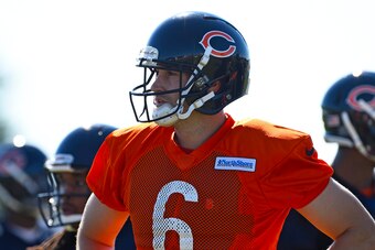 QB Jay Cutler has played mistake-free football so far in training camp.